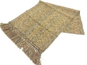 組織縞模様ショール